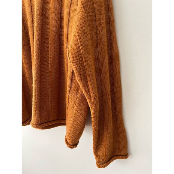 J. Crew Mustard Wool Sweater - Picture 5 of 5